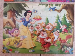 Lote de 8 Puzzles Infantiles  Disney y Paw Patrol.
