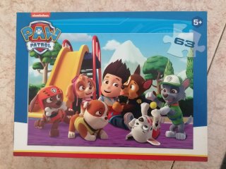 Lote de 8 Puzzles Infantiles  Disney y Paw Patrol.