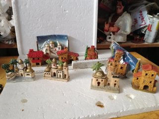Accessori per Presepe - EdificiMin 7 euro al pezzo