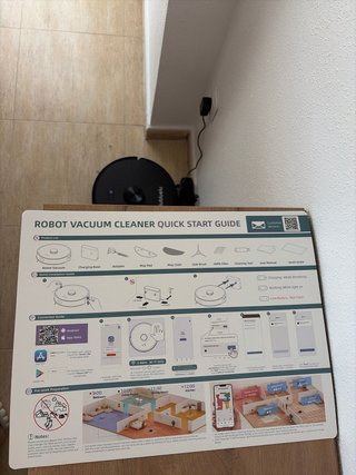 Robot Aspirador Lubluelu Negro