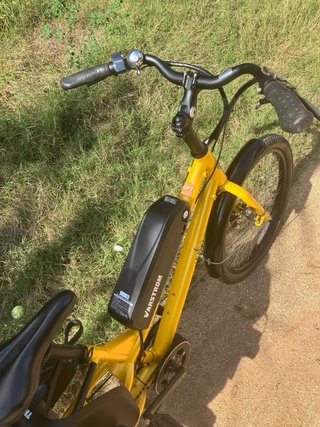 Bicicleta Eléctrica Longtail Yuba Amarilla
