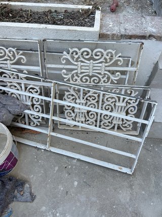Reja de Seguridad Blanca