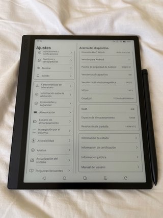 Boox Tab Ultra Negro/Naranja