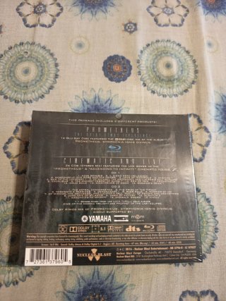 Luca Turilli Rhapsody Prometheus Blu-ray + 2 cd