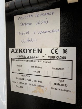 Máquina café Azkoyen Sienna. Vending.Dispensasor