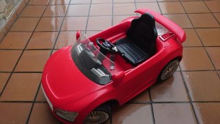 Cochecito deportivo automático rojo
