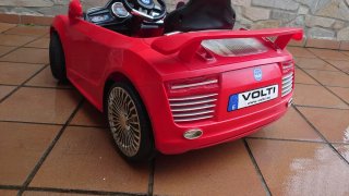 Cochecito deportivo automático rojo