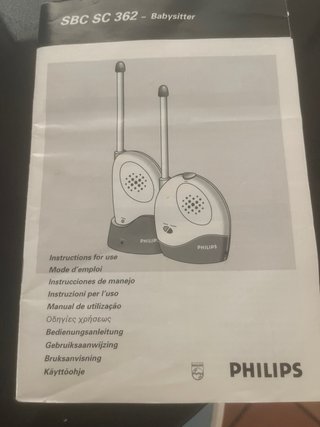 Vigilabebés Philips SBC SC362