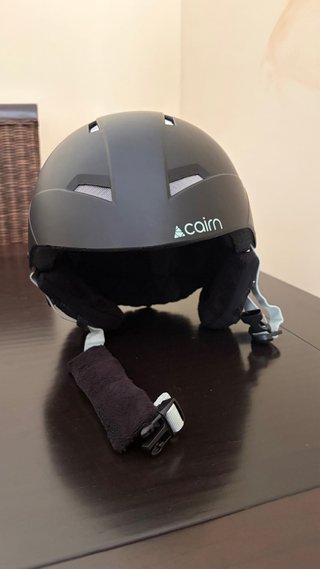 Casco de esquí Cairn negro talla 59/60