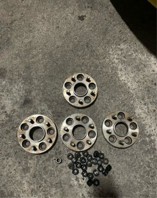 4 Separadores 5x100 Doble Tornillería