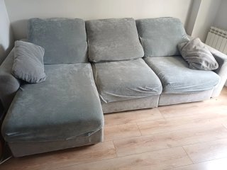Sofá Ikea Eskilstuna Gris
