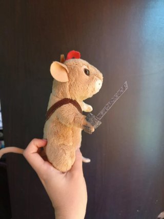 Las cónicas de narnia Peluche Reepicheep disney 90