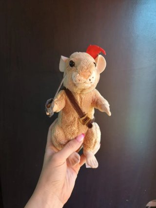 Las cónicas de narnia Peluche Reepicheep disney 90