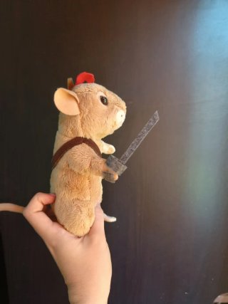 Las cónicas de narnia Peluche Reepicheep disney 90
