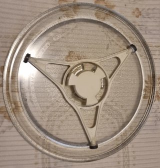 Plato giratorio microondas 28cm