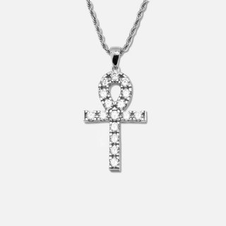 Colgante ANKH Plata 925 + Cadena Regalo
