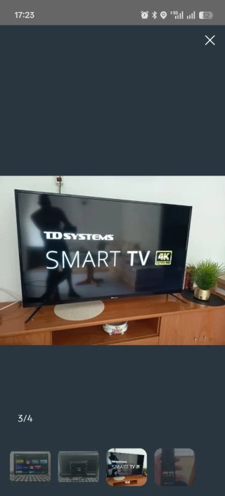 TD Systems Smart TV 4K 32 pulgadas