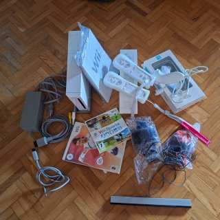 Consola Nintendo Wii con accesorios