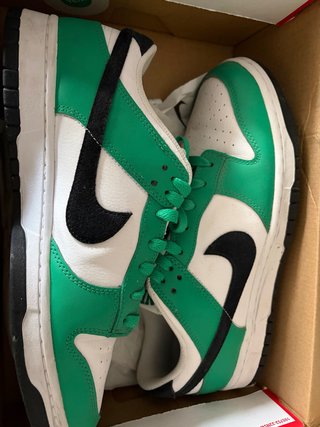 Zapatillas Nike Dunk Verdes y Blancas
