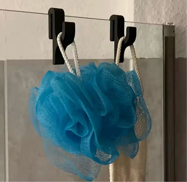Gancho para Ducha Negro