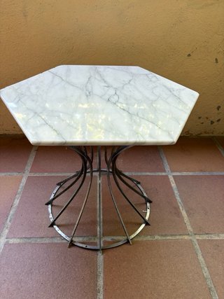 Mesa de mármol natural