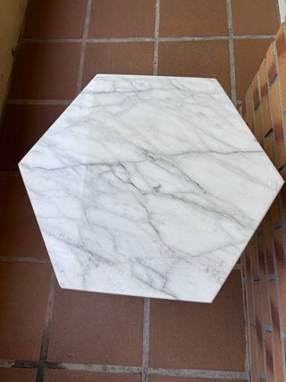 Mesa de mármol natural