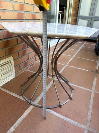 Mesa de mármol natural