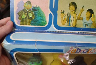 JOYA ! MARIONETAS BARRIO SESAMO VICMA GOMA AÑOS 80