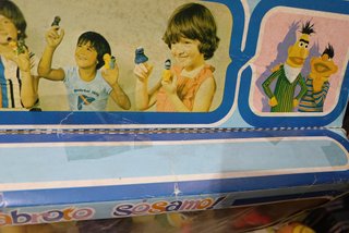 JOYA ! MARIONETAS BARRIO SESAMO VICMA GOMA AÑOS 80