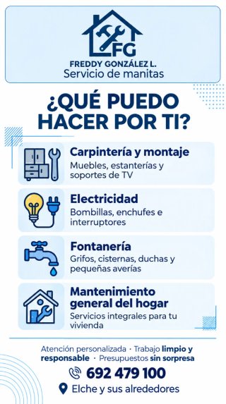 Servicio de manitas - Elche y alrededores