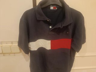 Polo Tommy Hilfiger Hombre Azul/Rojo