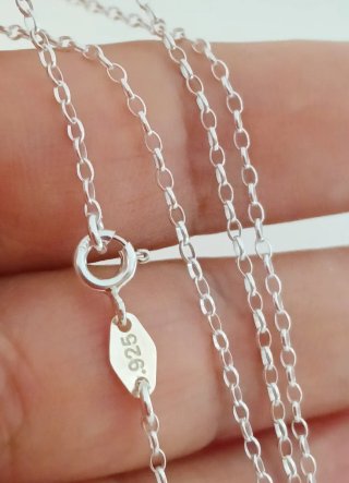 Cadena de Plata de Ley 925 - 45cm