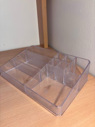 Organizador de maquillaje acrílico