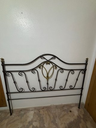 Cabecero de forja para cama de 150