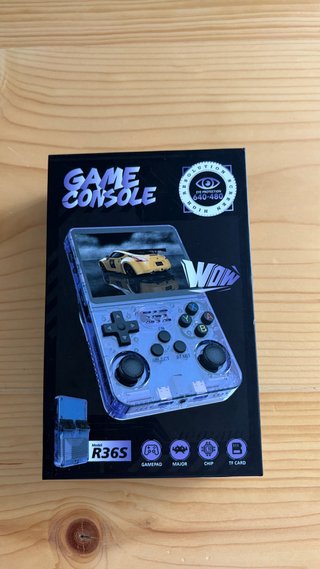 Consola R36S Retro Gaming – 128GB – Azul