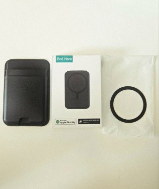 Portafoglio MagSafe Smart Tracker Gps + Anello