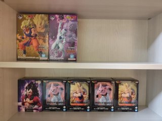 Lotto 7 Figure Dragon Ball Bandai