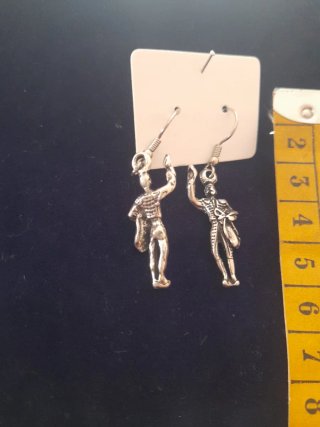 Pendientes de Torero Plateados