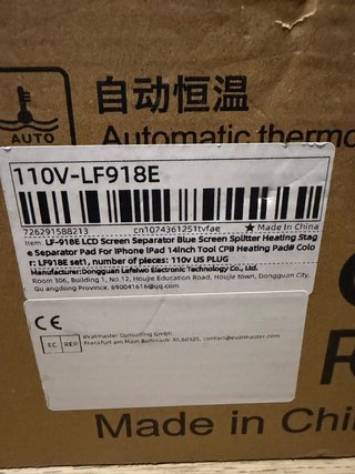 Separador de Pantallas LCD 14 LF-918E
