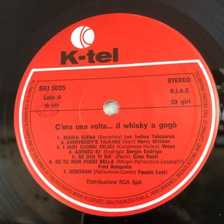 LP C'era una volta il whisky a gogo' 33 RPM