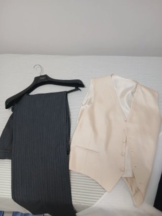 Chaqué Oxford Negro