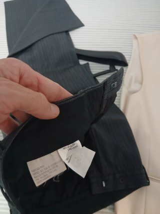 Chaqué Oxford Negro