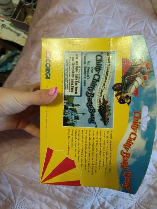 Coche Chitty Chitty Bang Bang Corgi vintage disney