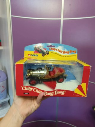 Coche Chitty Chitty Bang Bang Corgi vintage disney
