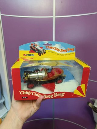 Coche Chitty Chitty Bang Bang Corgi vintage disney