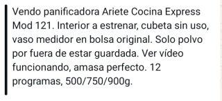 panificadora nueva y dispensador de arroz deregalo