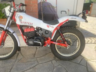 Montesa Cota 349 Blanca Matriculada