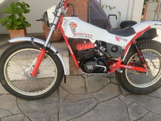 Montesa Cota 349 Blanca Matriculada