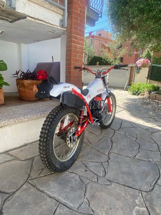 Montesa Cota 349 Blanca Matriculada