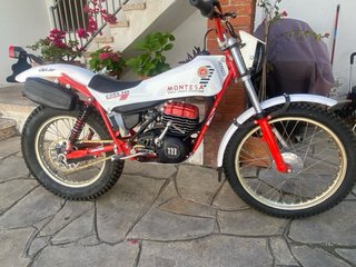 Montesa Cota 349 Blanca Matriculada